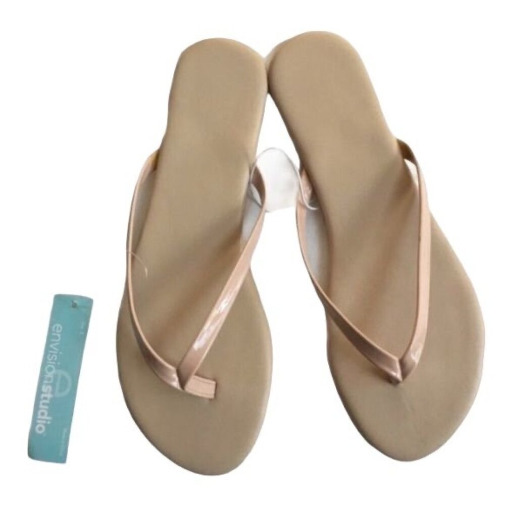 Envision Studio Blush Nude Sandals New